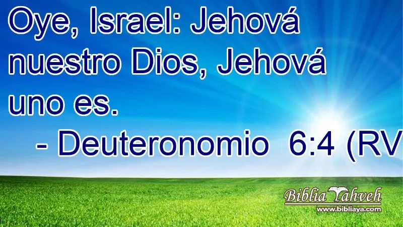 Un llamado a la unidad: Descifrando el significado de "Oye Israel, Jehová uno es"