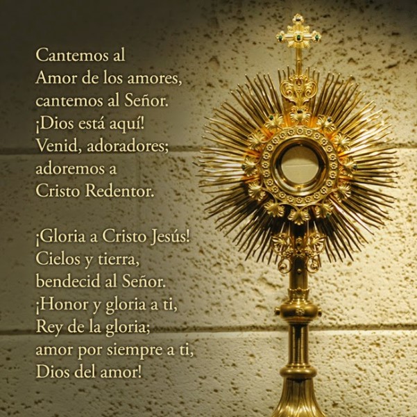 Oraciones del Corpus Christi: Un vínculo con la presencia real de Cristo